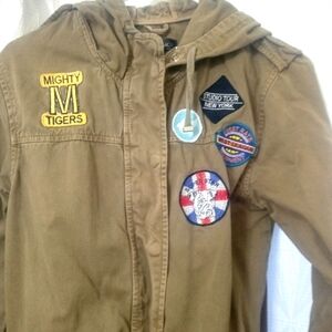 Top Shop Small Women's Army Style Jacket  Sz 4